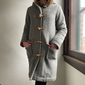 Grey Mini Boden winter coat size 13-14 Y (but fits adult small)